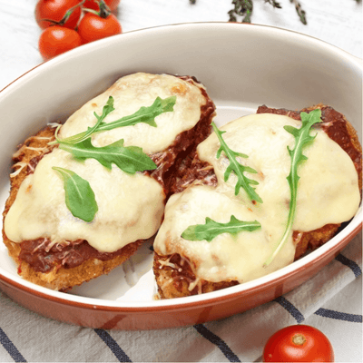 10 MINUTE CHICKEN PARMESAN