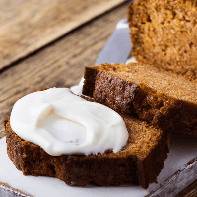 2-INGREDIENT PUMPKIN LOAF CAKE