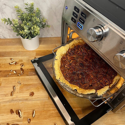 Black Bottom Pecan Pie