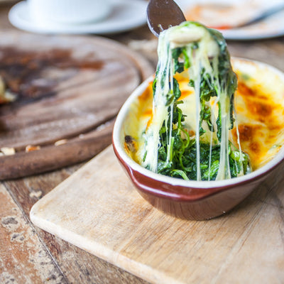 HOT SPINACH & ARTICHOKE DIP
