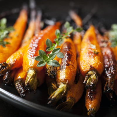 MAPLE CARAMELIZED CARROTS