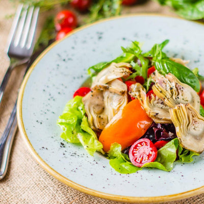 SQUASH AND CHESTNUT SALAD