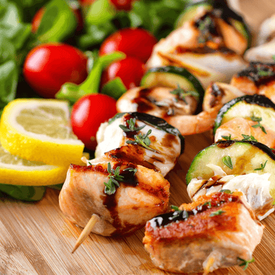 SWORDFISH KEBABS