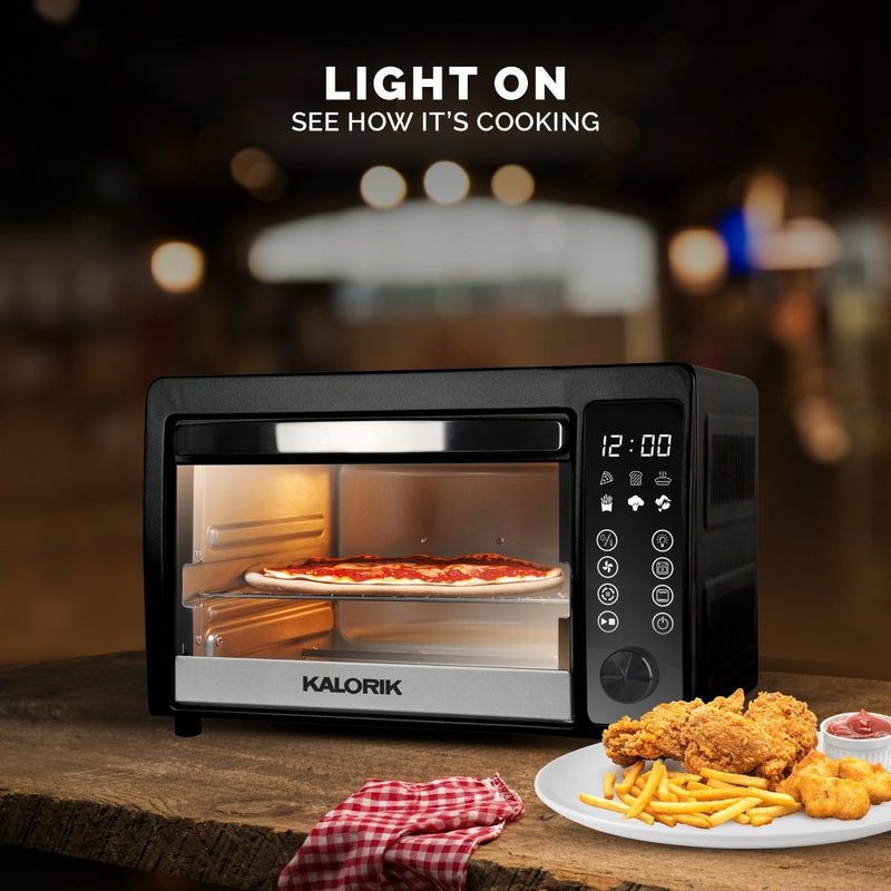 Kalorik® 22 Quart Digital Air Fryer Toaster Oven, Black