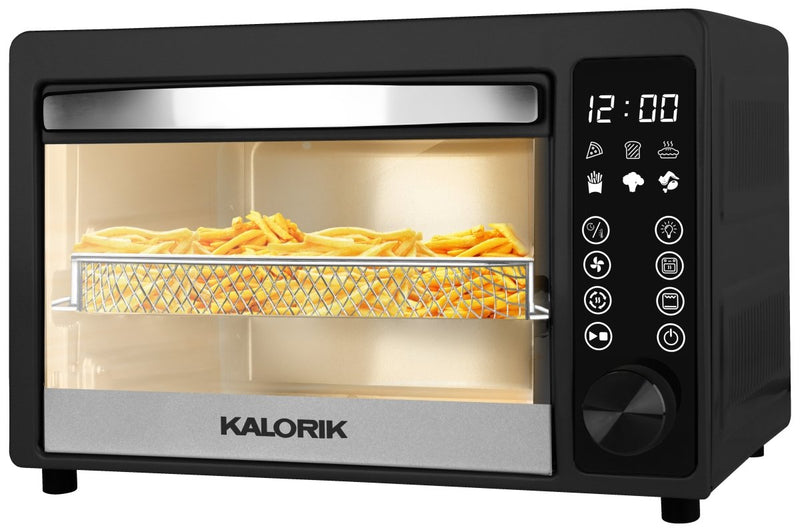 Kalorik® 22 Quart Touchscreen Air Fryer Toaster Oven, Black