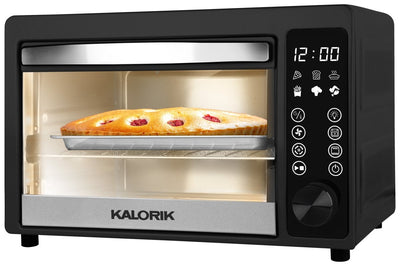 Kalorik® 22 Quart Touchscreen Air Fryer Toaster Oven, Black