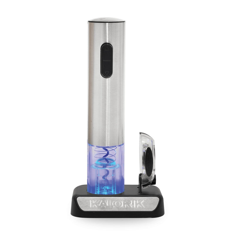 Kalorik Electric Wine Bottle Opener, Stainless Steel